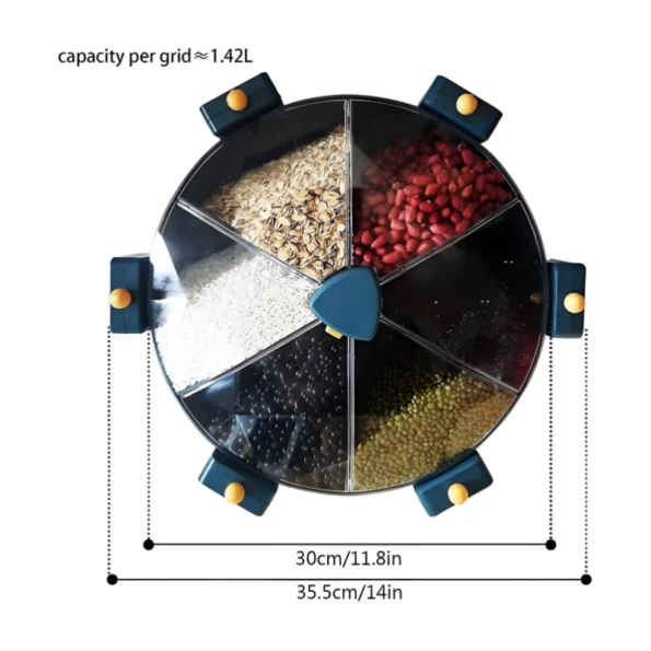 Dispense Cereals with Style - Wall-mounted convenience for your kitchen