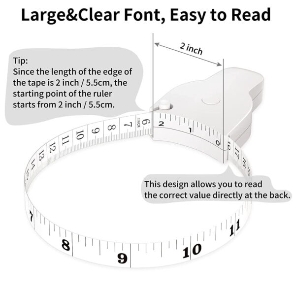 Durable Body Measuring Tape - Reliable tool for precise measurements