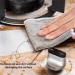 Easy-to-Grip Wire Dishwashing Rag – Provides a comfortable grip for effective and efficient cleaning