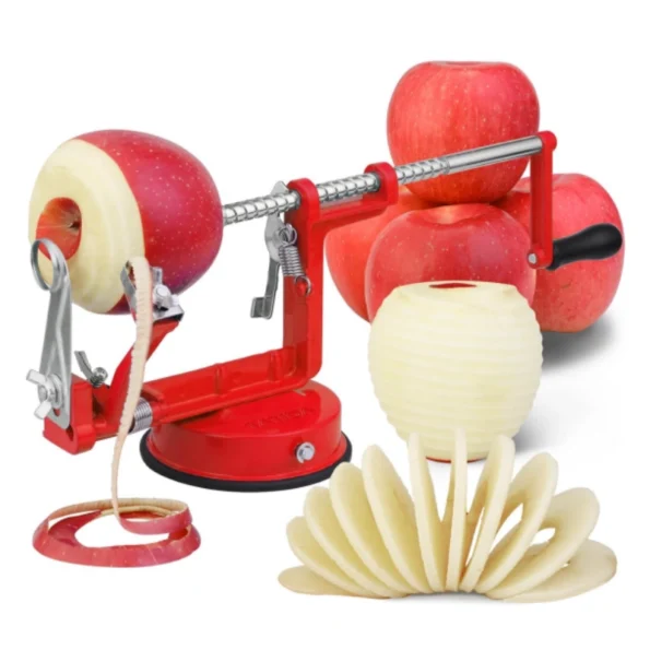 Efficient Apple Peeler Corer - Saves time in peeling and coring apples for recipes