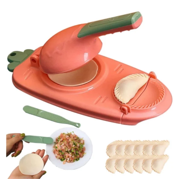 Kitchen Essential 2 In 1 Dumpling Maker - Enhances dumpling-making convenience at home