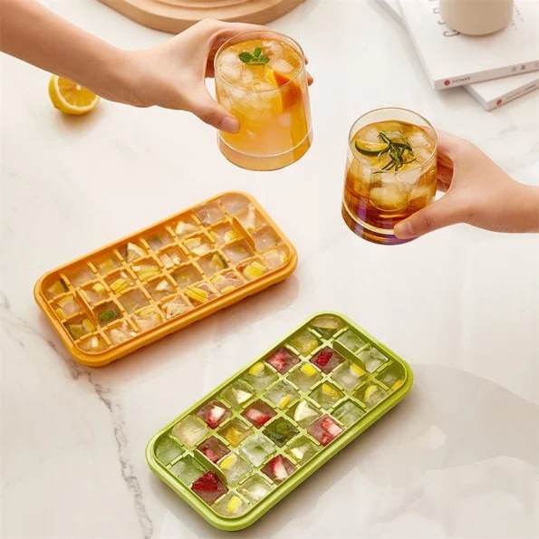 Mini Ice Cube Tray with Lid - Convenient solution for small ice cubes