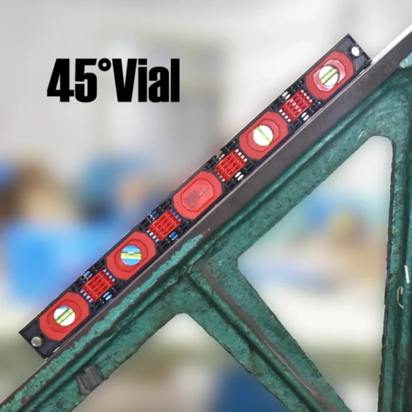 Multi-purpose Foldable Level - Ideal for aligning and checking surfaces, angles, and slopes