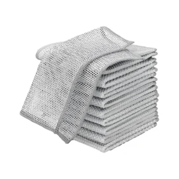 Estropajo de alambre multiusos para lavar platos y realizar una limpieza eficiente en la cocina