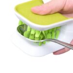 Improved Grip with Non-Slip Blade Brush – Effortlessly tackle dirt and grime