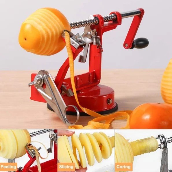 Versatile Apple Peeler Corer - Ideal kitchen tool for preparing apples quickly