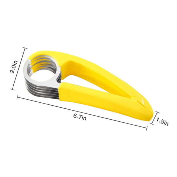 Versatile Banana Slicer - Perfect for creating banana slices for desserts, toppings, and more