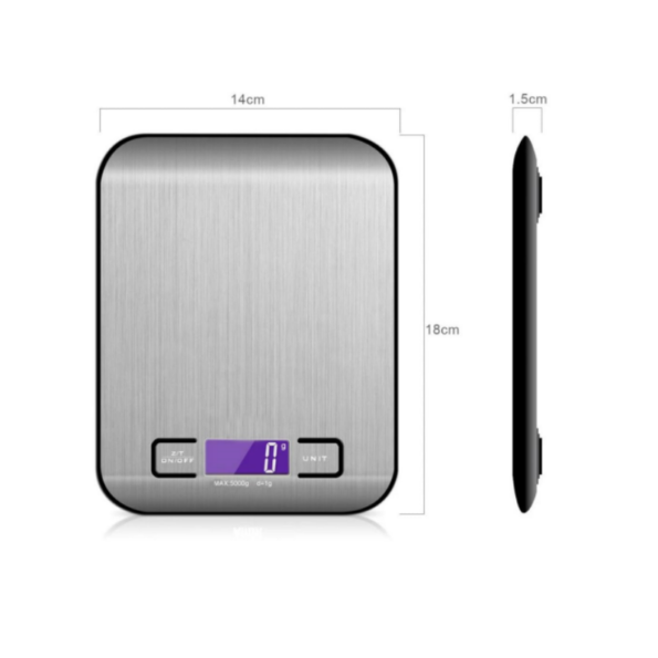 Versatile Digital Kitchen Scale - Ideal for accurate ingredient measurements