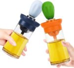 Versatile Oil Dispenser with Brush – Perfect for applying oil to pans, grills, and baking trays