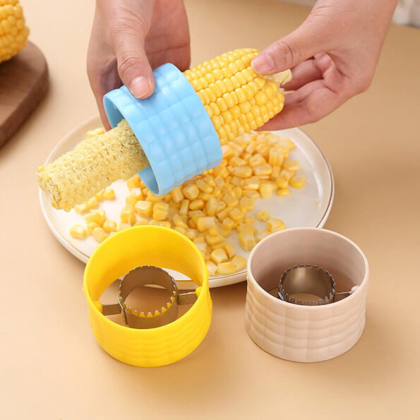 Convenient Cob Corn Stripper - Streamline corn preparation in seconds