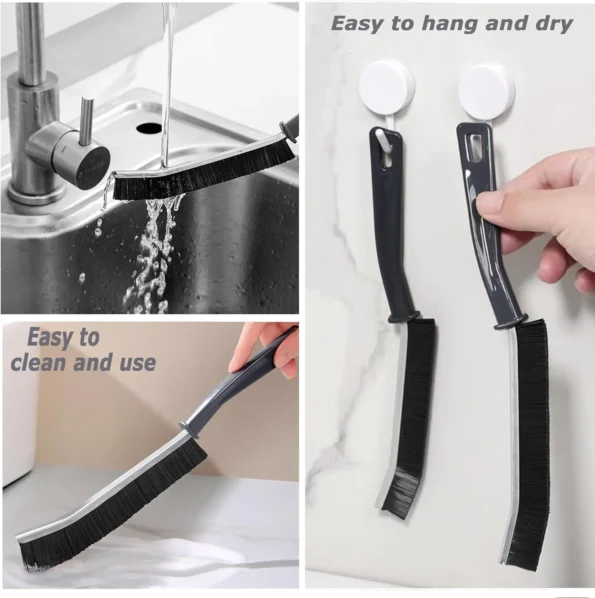 Cepillo para limpieza de hendiduras ecológico fabricado con materiales reciclables, promoviendo soluciones de limpieza sostenibles para los hogares