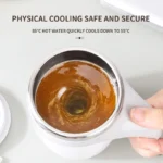 Tasse à Café à Mélange Automatique Rechargeable pour une Utilisation Écologique