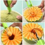 Dishwasher-Safe Melon Baller Scoop Set for Easy Cleaning