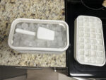 Ice Cube Tray with Lid and Bin - Convenient storage and freezing solution for ice cubes