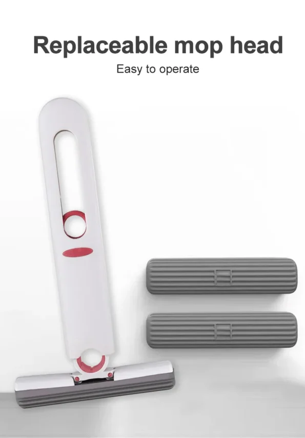 Mini fregona de esponja para necesidades de limpieza en viajes y al aire libre, compacta y portátil para acampar, vehículos recreativos o viajes por carretera