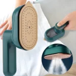 Travel steamer with 50mL water tank for continuous steam on 1-2 shirts