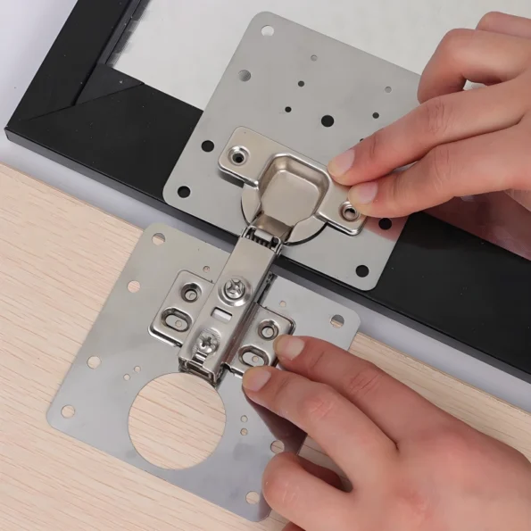 Mobilya Onarımı için Çok Yönlü Cabinet Hinges Repair Plate