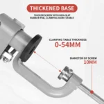 360-Degree Bench Clamp Vise for Automotive and Home Repairs