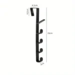 Over-the-Door Hat Rack for Seasonal Items and Holiday Decor