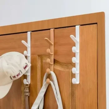 Over-the-Door hat rack for seasonal items and holiday decor, keeping themed accessories or decorations neatly stored year-round
