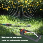 Oscillating Sprinkler with Easy Setup for Hassle-Free Use