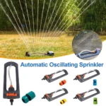 Oscillating Sprinkler with Easy Setup for Hassle-Free Use