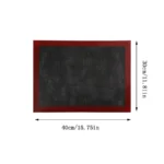 Compact EvenBake Perforated Mat for Uniform Baking
