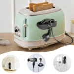 Cord Organizer for travel and on-the-go convenience, lightweight and compact for packing chargers, adapters, and cables without tangling